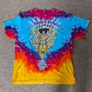 Jimi Hendrix experience shirt tie dye